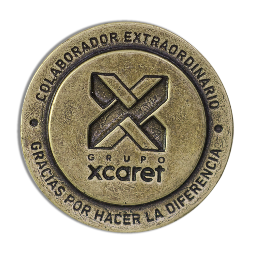 Moneda reconocimiento xcaret