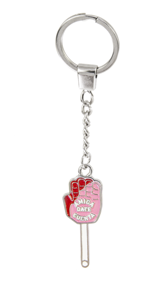 Llavero cultura pop manita de la suerte