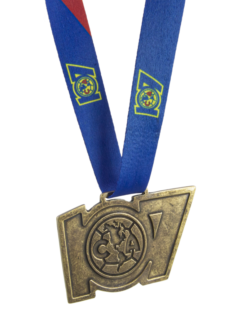 Medalla Club America 107 años